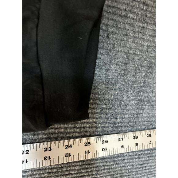 Terra & Sky Womens Sueded Jogger Pants Size 3X Black Pull On Lounge Pockets New - Picture 10 of 10